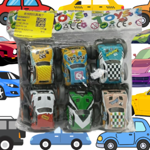Colección de Carros x6 Piezas