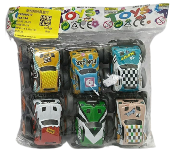 Colección de Carros x6 Piezas - Image 2