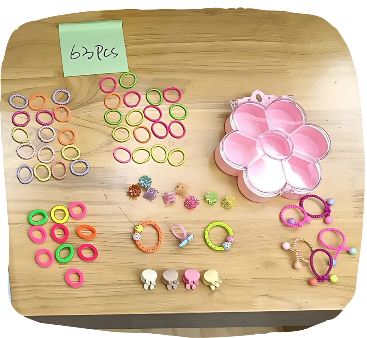Set de Cauchos para el Cabello - Image 2
