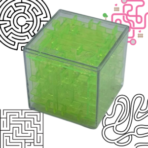 Cubo Laberinto Rotativo 3D