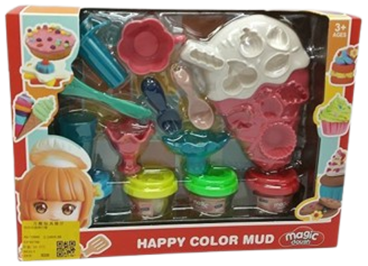 Set de Plastilina con Moldes de Heladería - Image 2