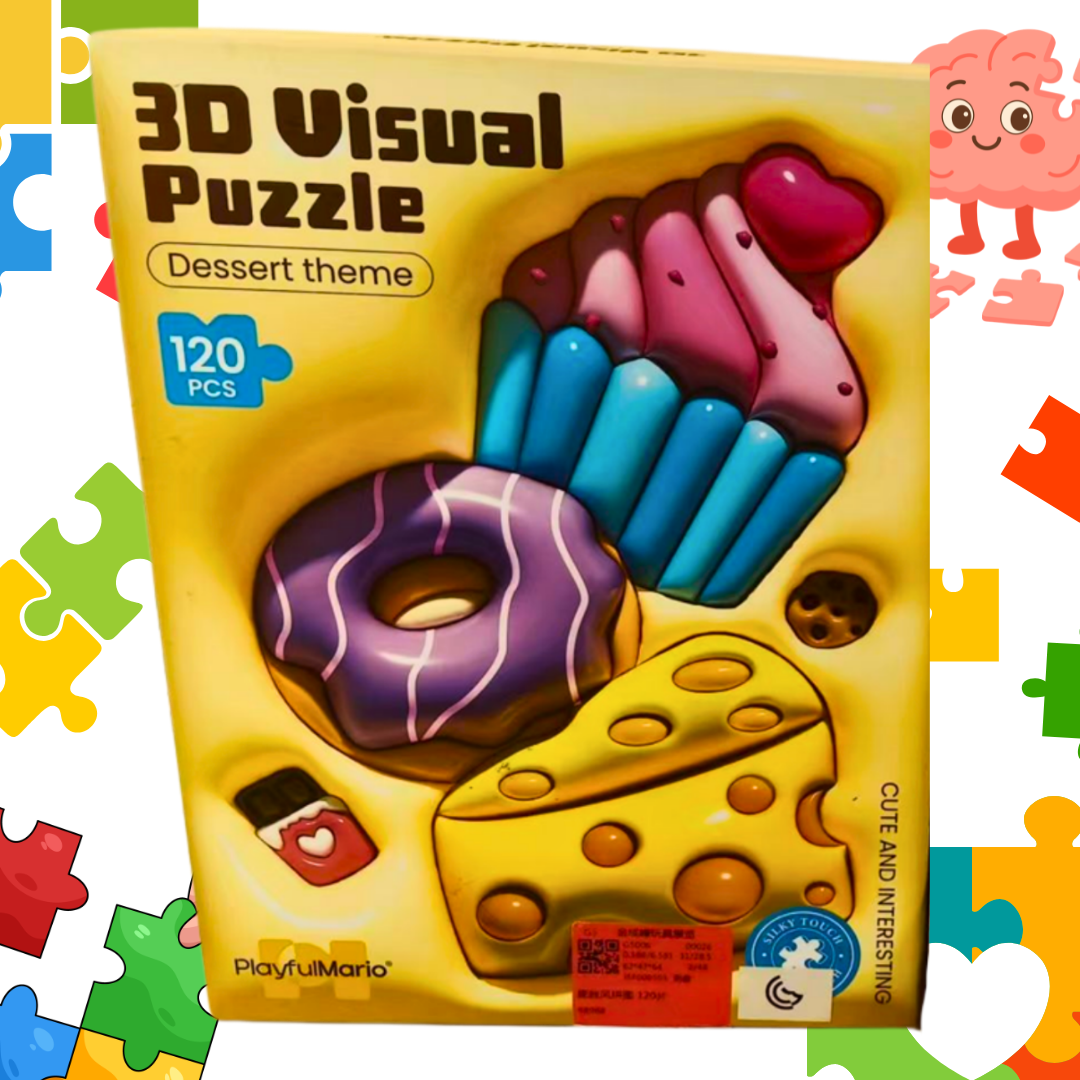 Rompecabezas de Postre x120 Piezas
