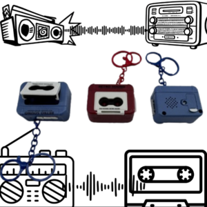 Llavero Casetera con Música