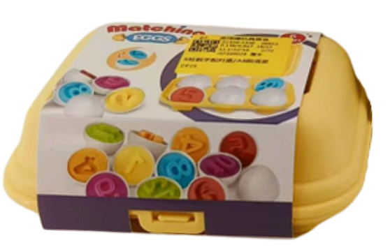Set de Huevos con Figuras Geométricas - Image 2