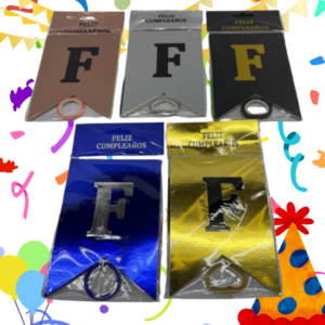 Guirnalda “Feliz Cumpleaños” Metalizada