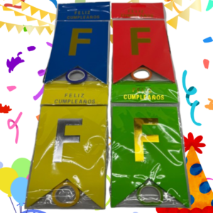 Guirnalda “Feliz Cumpleaños” Neon