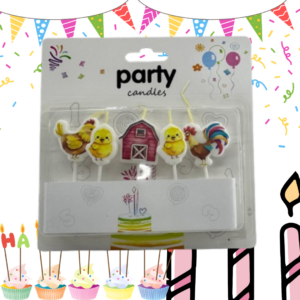 Set de Velas Modelo Granja x5