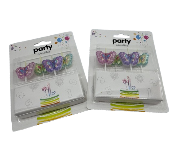 Set de Velas Mariposas x4 - Image 2