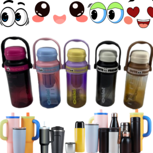Termo Plástico 750 ml -Gran diseño