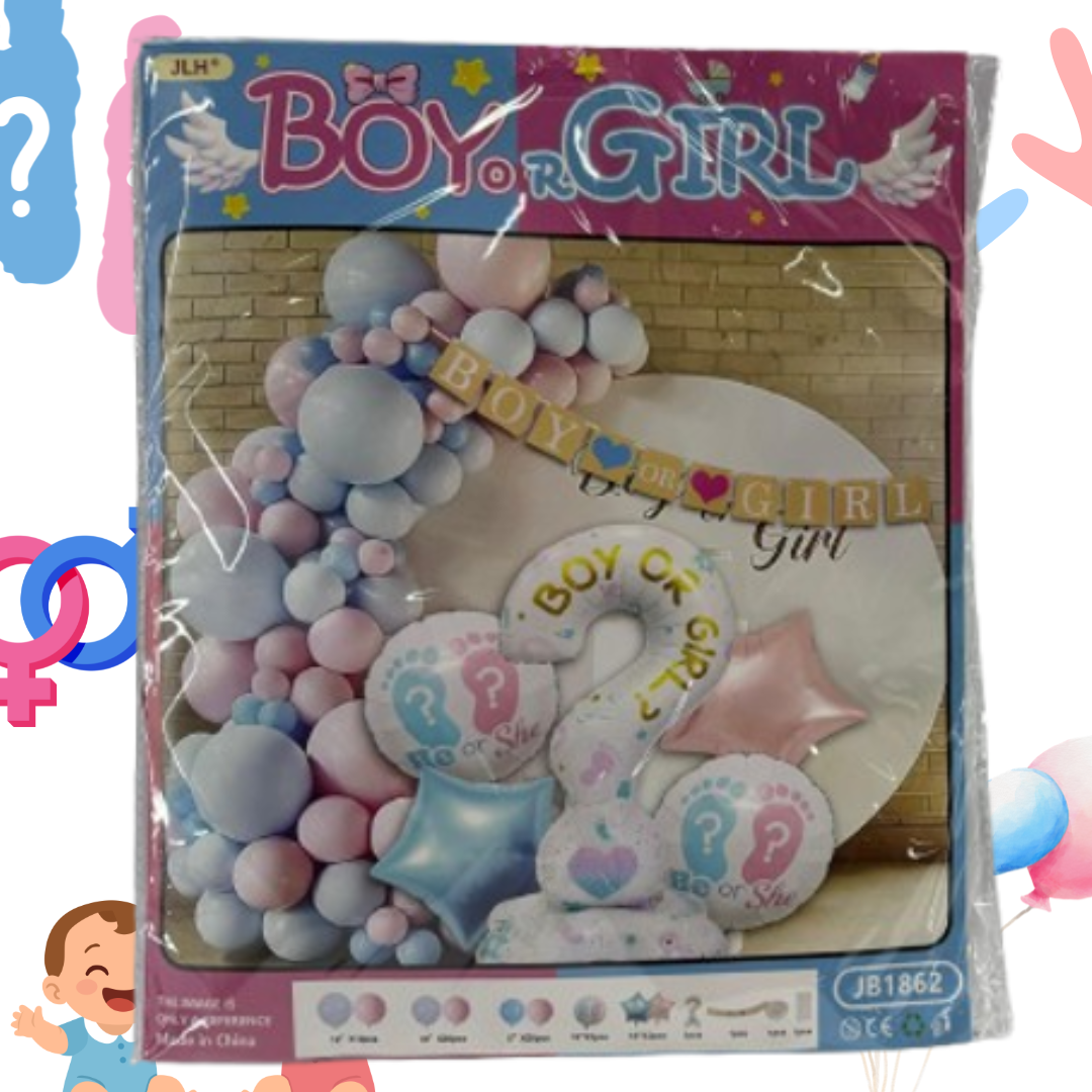 Bouquet de Globos Revelación de Sexo