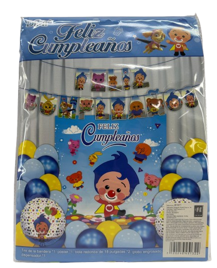 Bouquet de Globos Payaso Plim Plim - Image 2