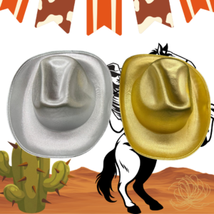 Sombrero Vaquero Metalizado