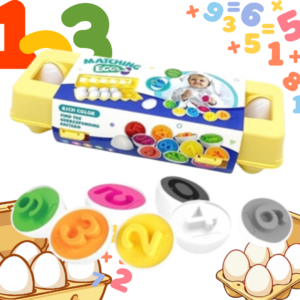 Huevos Didácticos x12 Números