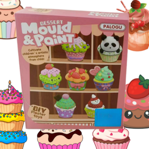 Set para Hacer Cupcakes en Plastilina