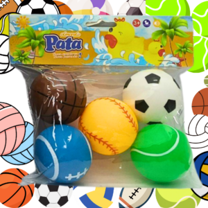 Set de Balones de Caucho