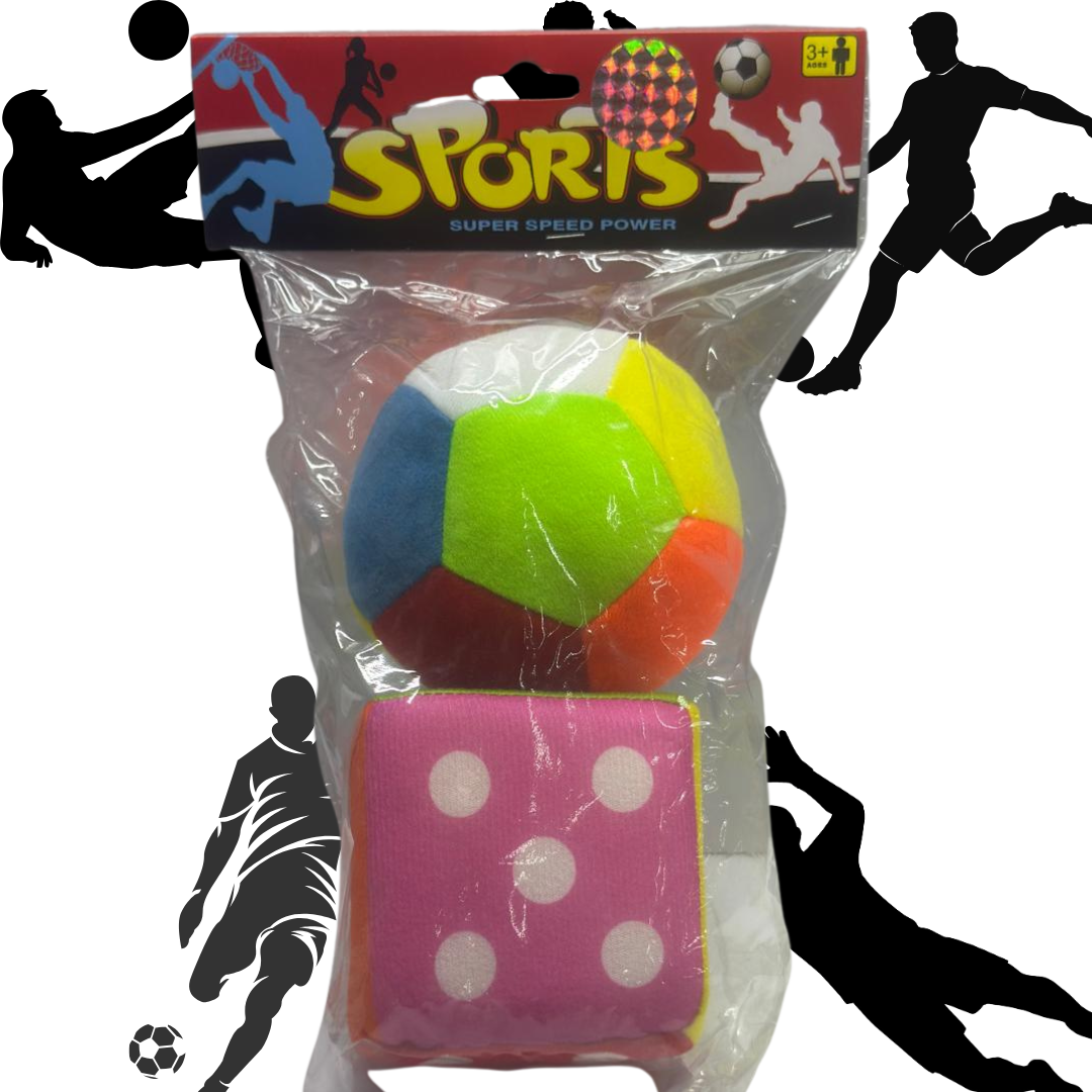Set Pelota Blanda y Dado