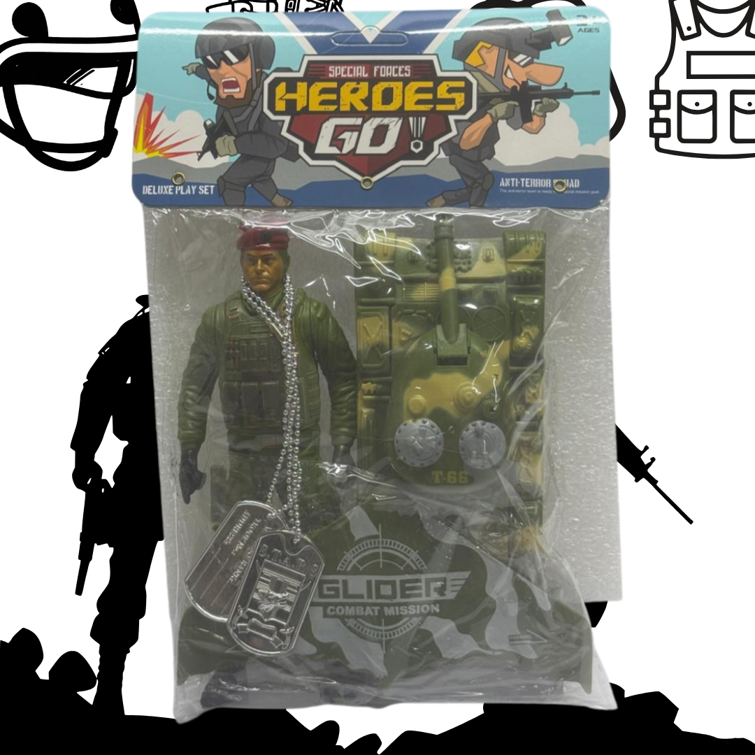 Set Muñecos Militares