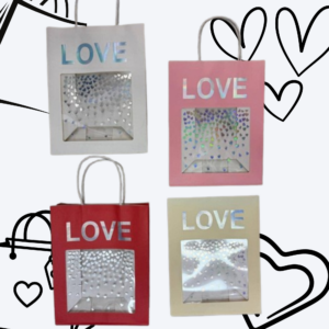 Bolsa de Regalo Papel Kraft con Ventana