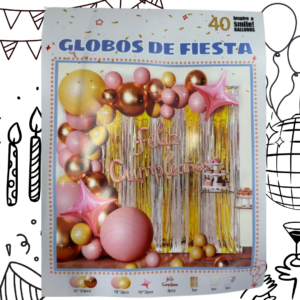 Bouquet de Globos "Feliz Cumpleaños"