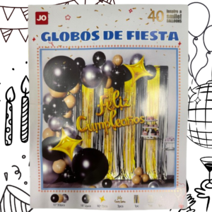 Bouquet de Globos "Feliz Cumpleaños"