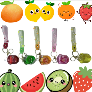 Llavero Frutas – Colorido y Divertido