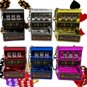 Llavero Máquina de Casino Miniatura