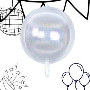 Globo Burbuja Transparente Cristal