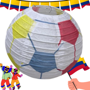 Globo Chino Bandera de Colombia