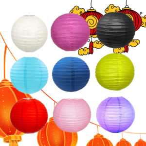 Globo Tipo Chino colores