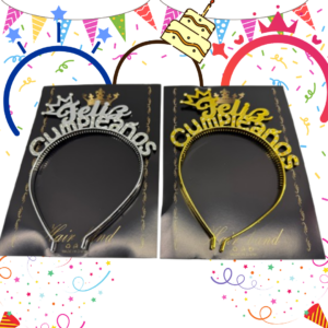 Corona “Feliz Cumpleaños”