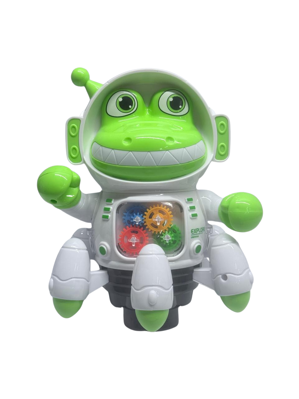 Cocodrilo Astronauta con Engranajes - Image 3