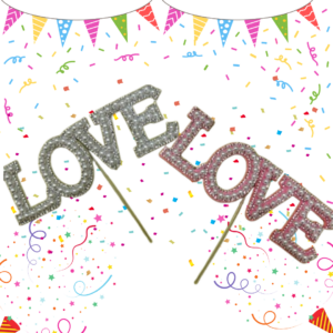 Topper Decorativo "Love"