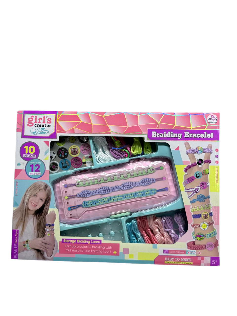 Set de Niñas para Hacer Brazaletes - Image 2