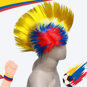 Peluca Punkera Tricolor Colombia