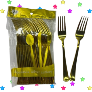 Set de Tenedores Desechables - 24