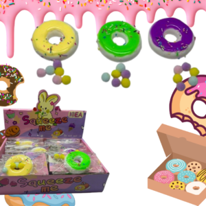 Squishy Diseño Dona Colores