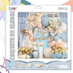 Bouquet de Globos "Feliz Cumpleaños"