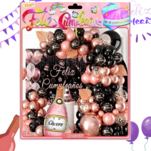 Bouquet de Globos Feliz Cumpleaños