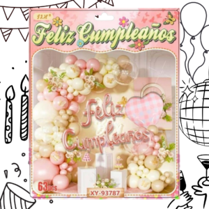 Bouquet de Globos "Feliz Cumpleaños"