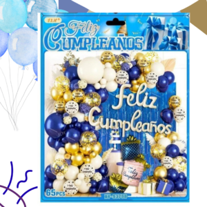 Bouquet de Globos Feliz Cumpleaños