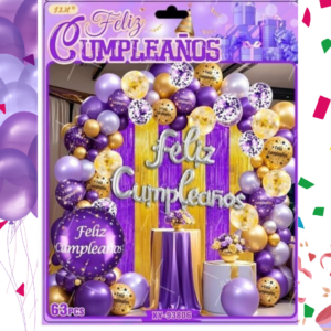 Bouquet de Globos Feliz Cumpleaños