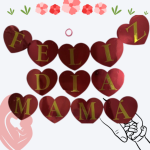 Guirnalda "Feliz Día Mamá"
