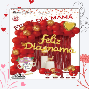 Bouquet de Globos "Feliz Día Mamá"