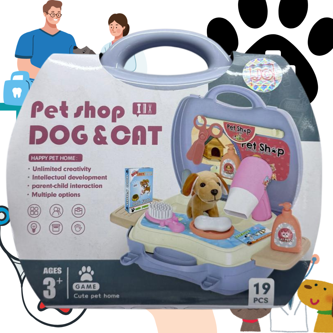 Set de Veterinaria: Kit de Cuidado y Salud Animal