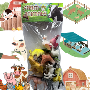 Set Animales de Granja: Colección de Figuras Realistas