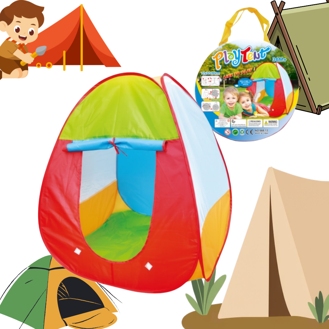 Carpa Infantil: Refugio Plegable de Juegos