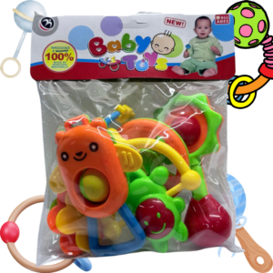 Set Sonajero para Bebés: Kit de Estimulación Sensorial Tempran