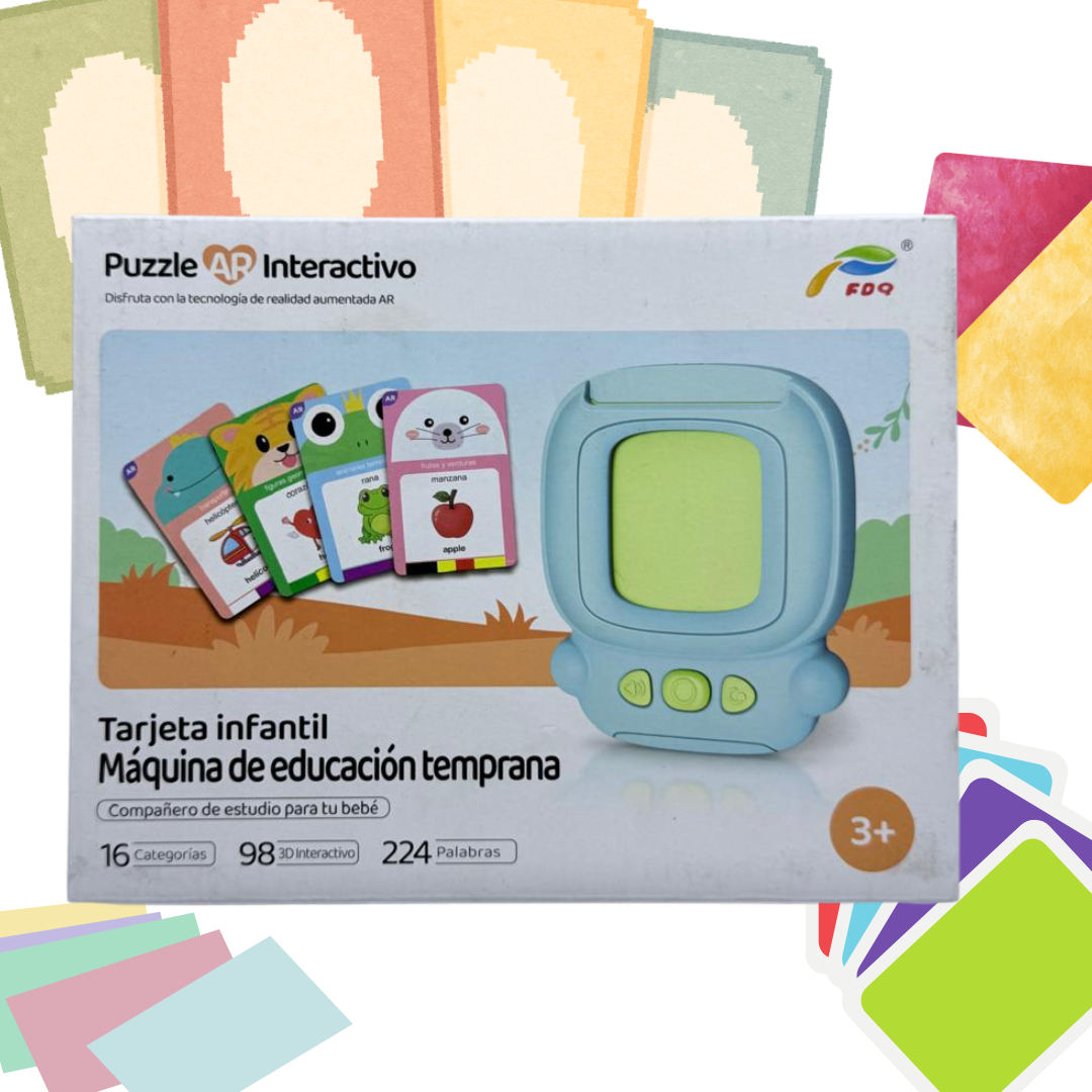 Set Tarjetas Interactivas: Sistema de Aprendizaje Auditivo y Visual