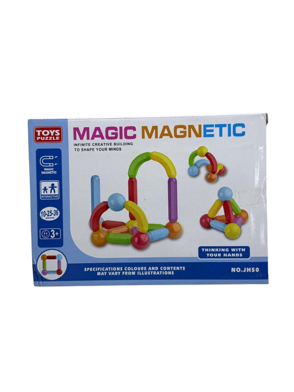 Set Fichas Magnéticas: Construcción Geométrica en 3D - Image 2