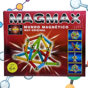 Set de Fichas Magnéticas: Kit de Construcción Geométrica 3D